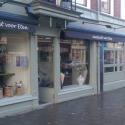 Terrasschermen met opdruk