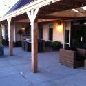 houten terrasoverkapping
