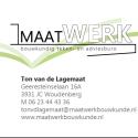 ton van de Lagemaat bouwkundig tekenburo