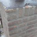 schoorsteen opgeleverd na 1 dag,incl rubbercoating op de pet.