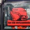 Achterkant minigraver