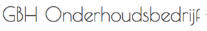 GBH Onderhoudsbedrijf GBH Onderhoudsbedrijf