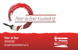 Peter de Boer Klusbedrijf